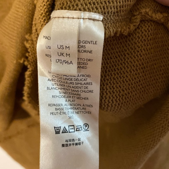 We The Free Brownish Mustard Grungy Lagenlook Top Size Medium - Picture 3 of 5